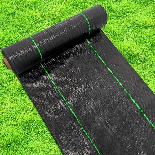 Groweco Weed Barrier Landscape Fabric Heavy Duty,3.2 OZ Premium Garden