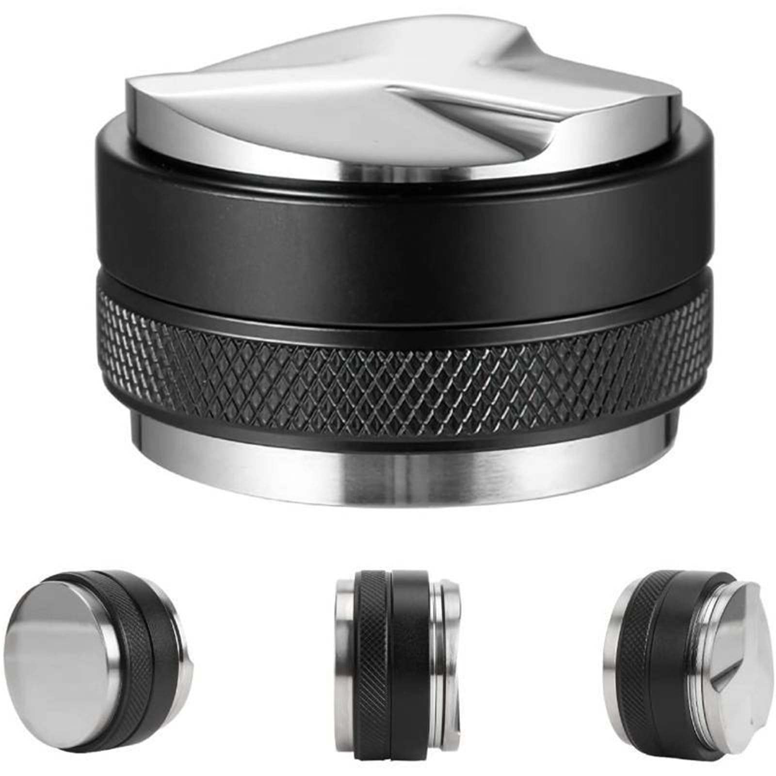 Distribuidor De Café Espresso Tamper De Profundidad Ajustable Nivelador De