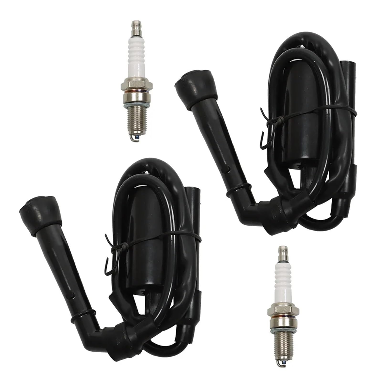 Bobina de Encendido para Motocicleta 2 x Bobina de Encendido Bujía para Suzuki Intruder VS700 VS750 VS800 1986-2004 Bobina de Encendido para Motocicleta
