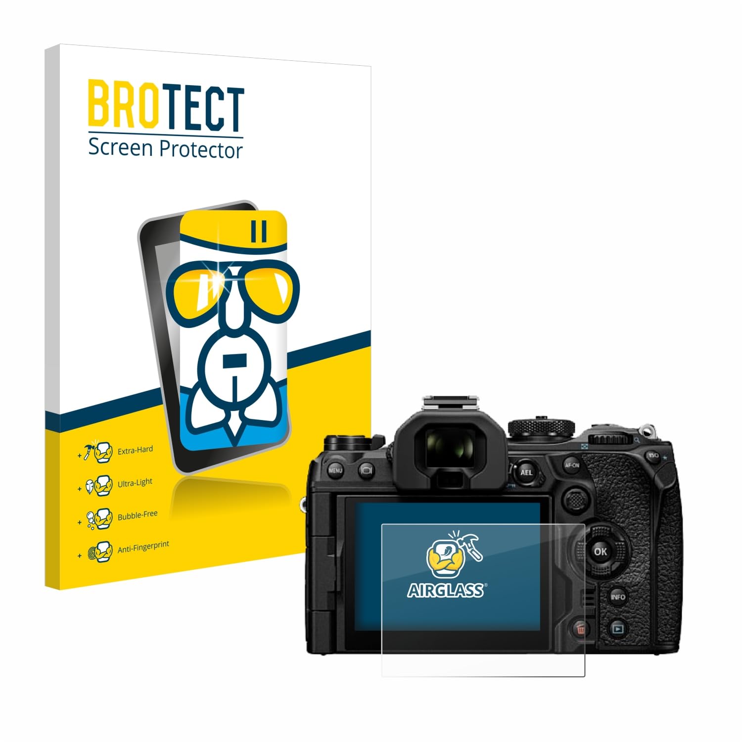 Anti Reflet Protection Ecran Verre Pour Olympus OM System OM-5 Film