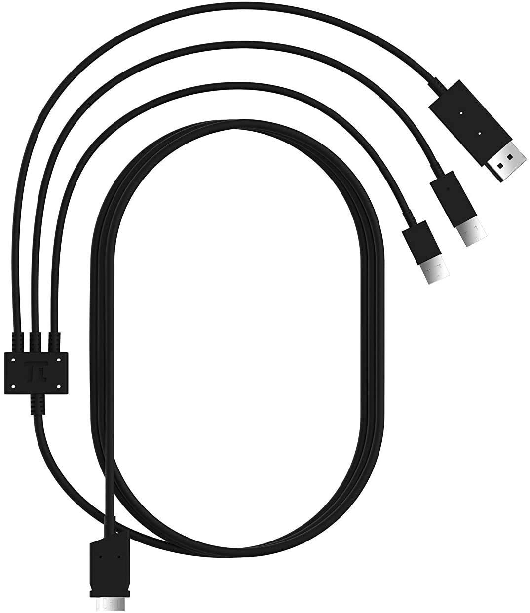 Amazon.co.jp: 4.5 m DP/USB三本ケーブル USB給電タイプのPimax Vision 
