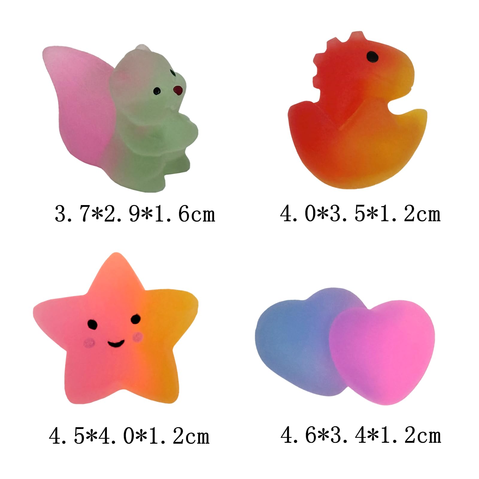 30 Mini Squishies Anti-stress De Noël - Jouets Mochi Mignons (sapin, Bonhomme De Neige, Père Noël...) Pour Bas De Noël