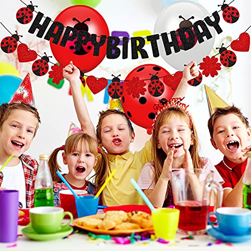 26 Pezzi Decorazioni di Compleanno Coccinella