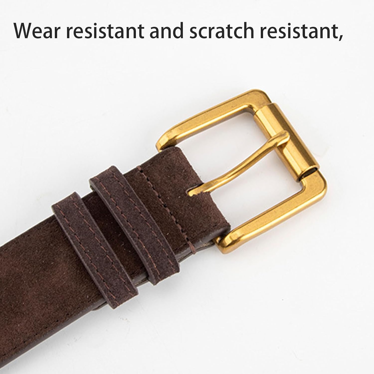 Vintage Suedes Leather Belt Dresses Skinny Waistband Casual Styles Waist Belt For Daily Wear