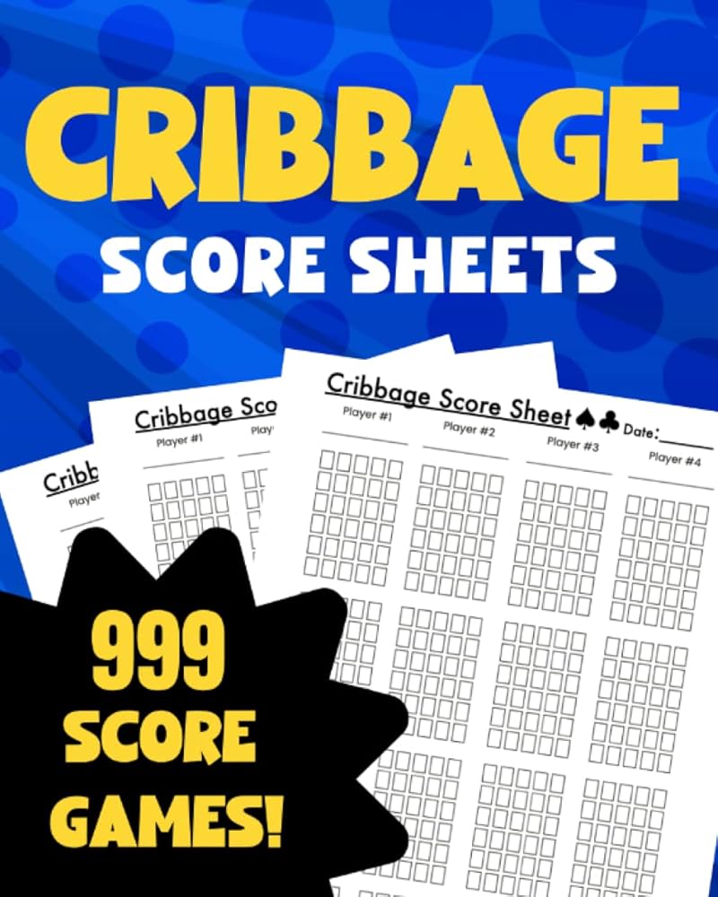 Cribbage Score Sheets: 999 Large Score Pads For Cribbage (With Cheat Sheet Inside!) 8 x 10 inch EASY to Read and Write Size: Fun Ref Publishing: 9798445746881: Amazon.com: Books cribbage-score-sheets-999-large-score-pads-for-cribbage-with-cheat-sheet-inside-8-x-10-inch-easy-to-read-and-write-size-fun-ref-publishing-9798445746881-amazon-com-books