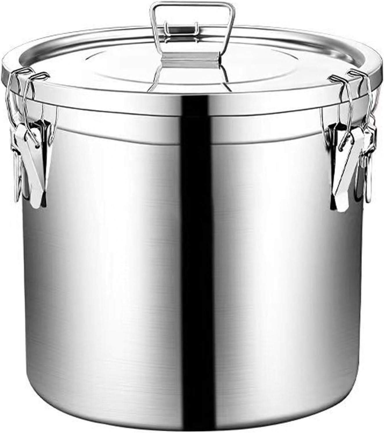 304 Stainless Steel Airtight Food Storage Canister for Kitchen Pantry