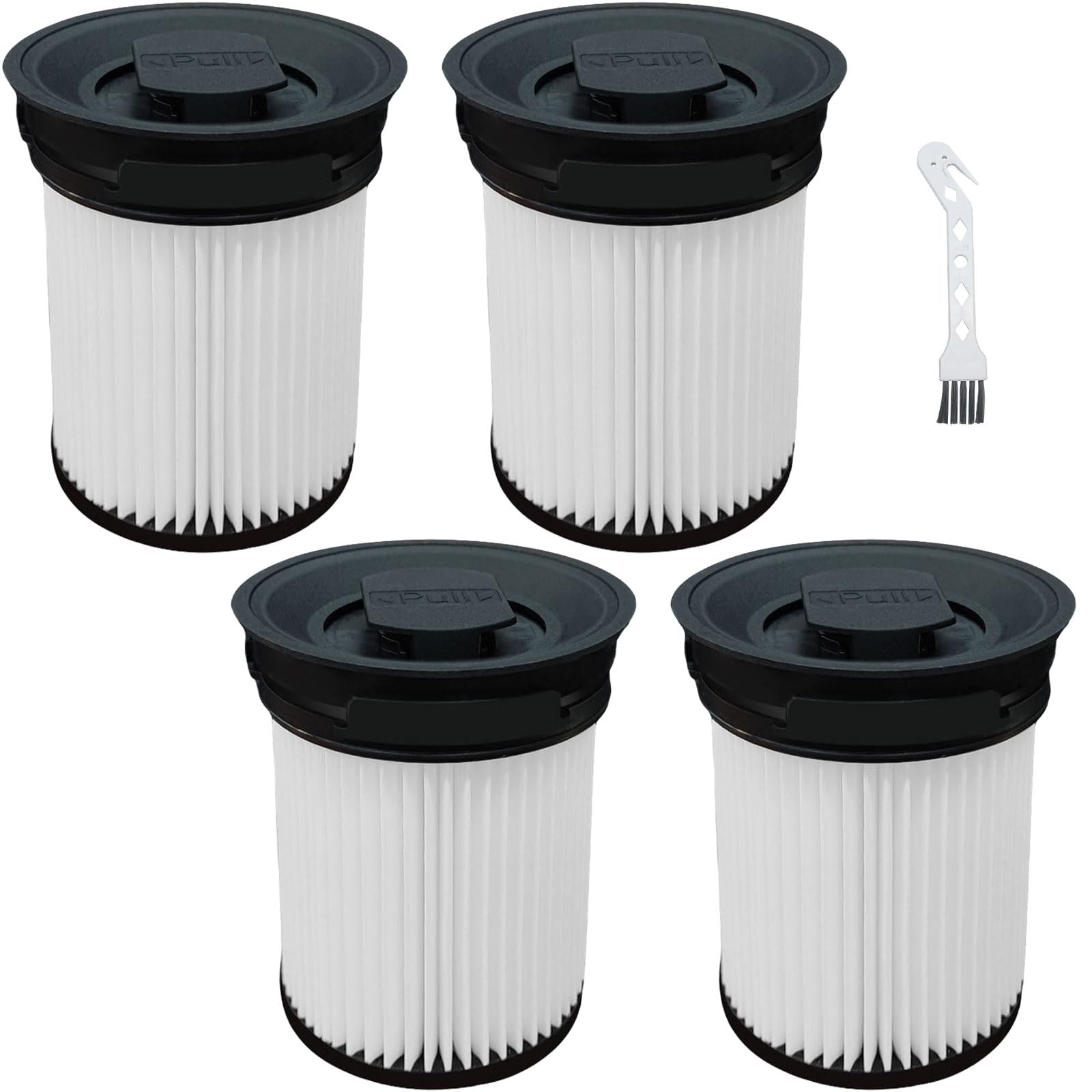 4 Pack Fine Dust Vacuum Filter for Miele TriFlex HX1 FSF Pro Cat &amp; Dog Cordless Stick Vacuum Cleaners, HX-FSF HEPA Vacuum Filter Replacement Part No #11289902