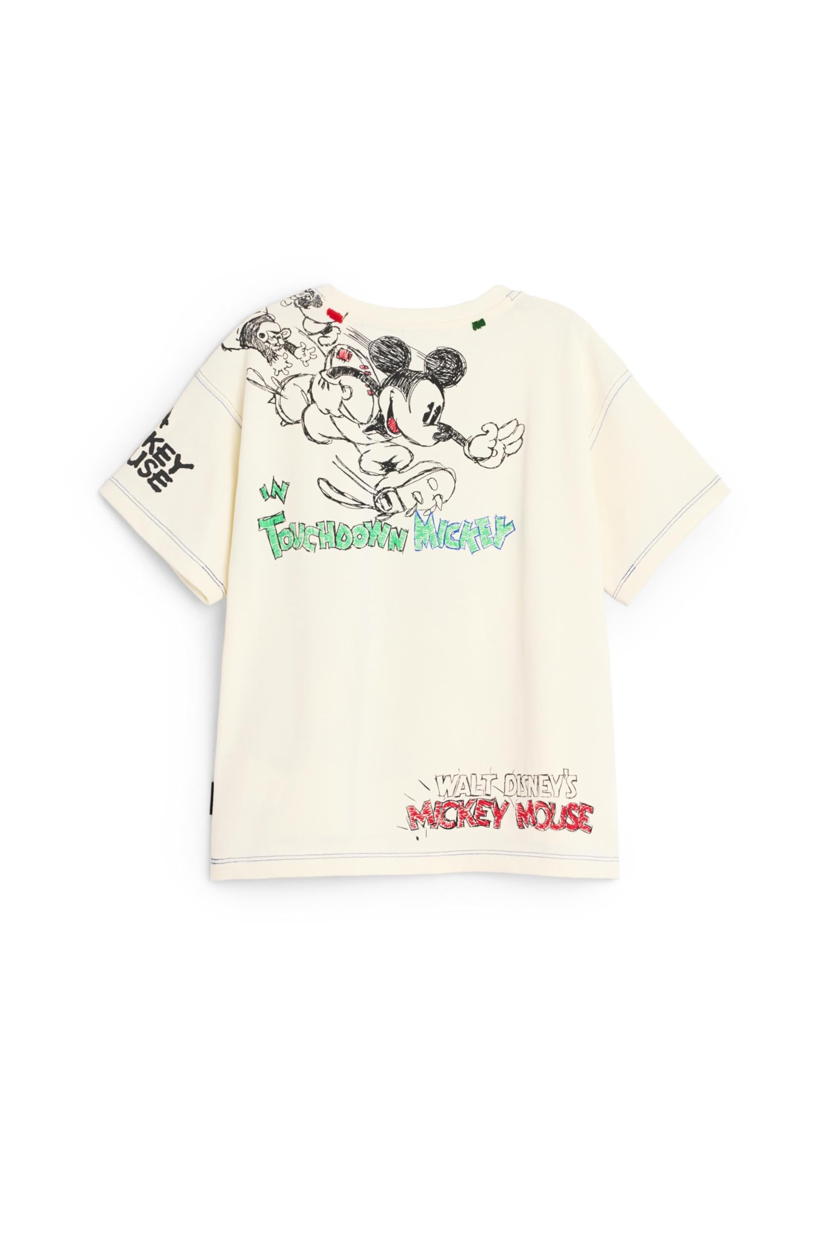 Desigual TS_Running_Mickey T-Shirt Bambini e Ragazzi