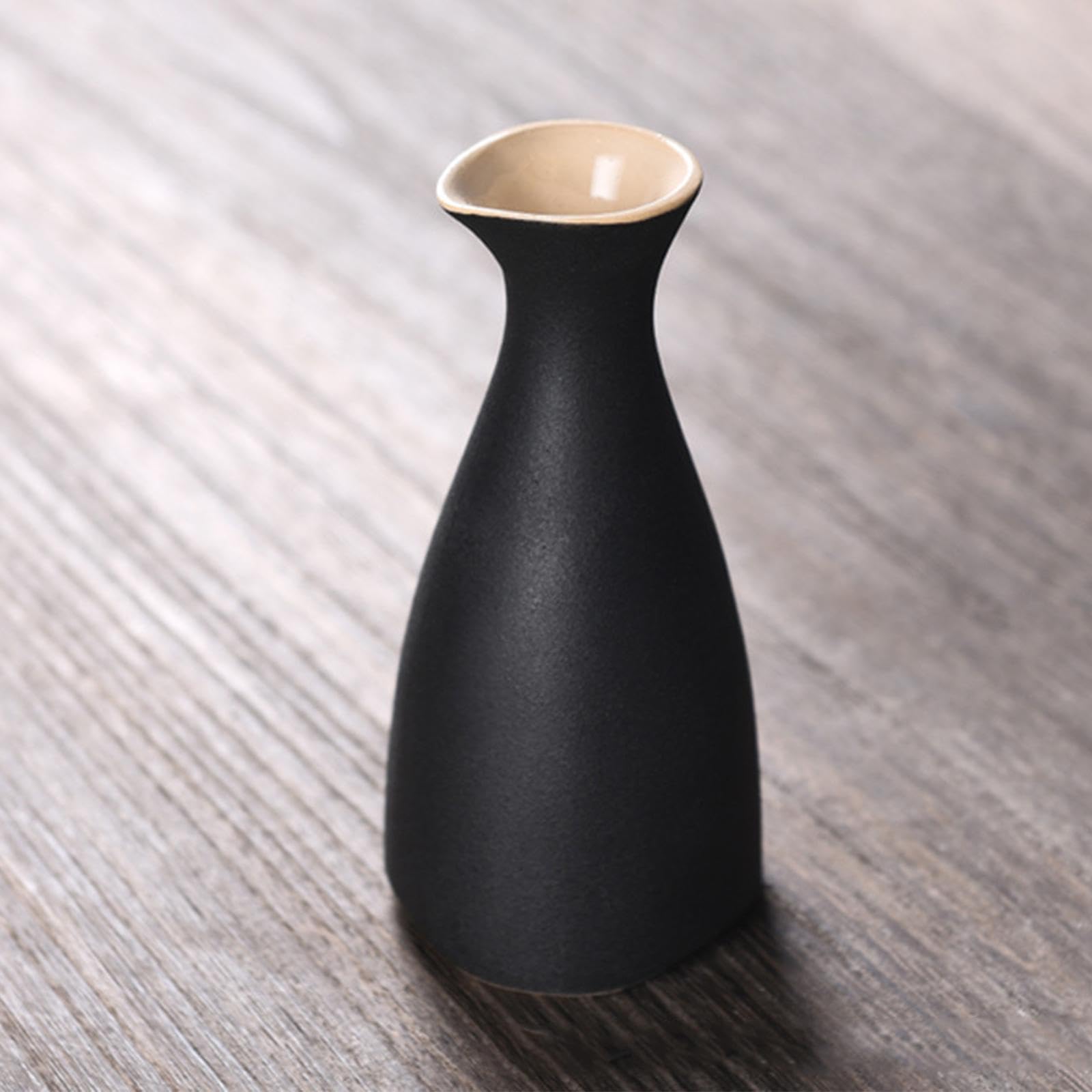 Sake Set mit Tassenwärmer, 4 Tassen, von Heißem Sake zu Hause