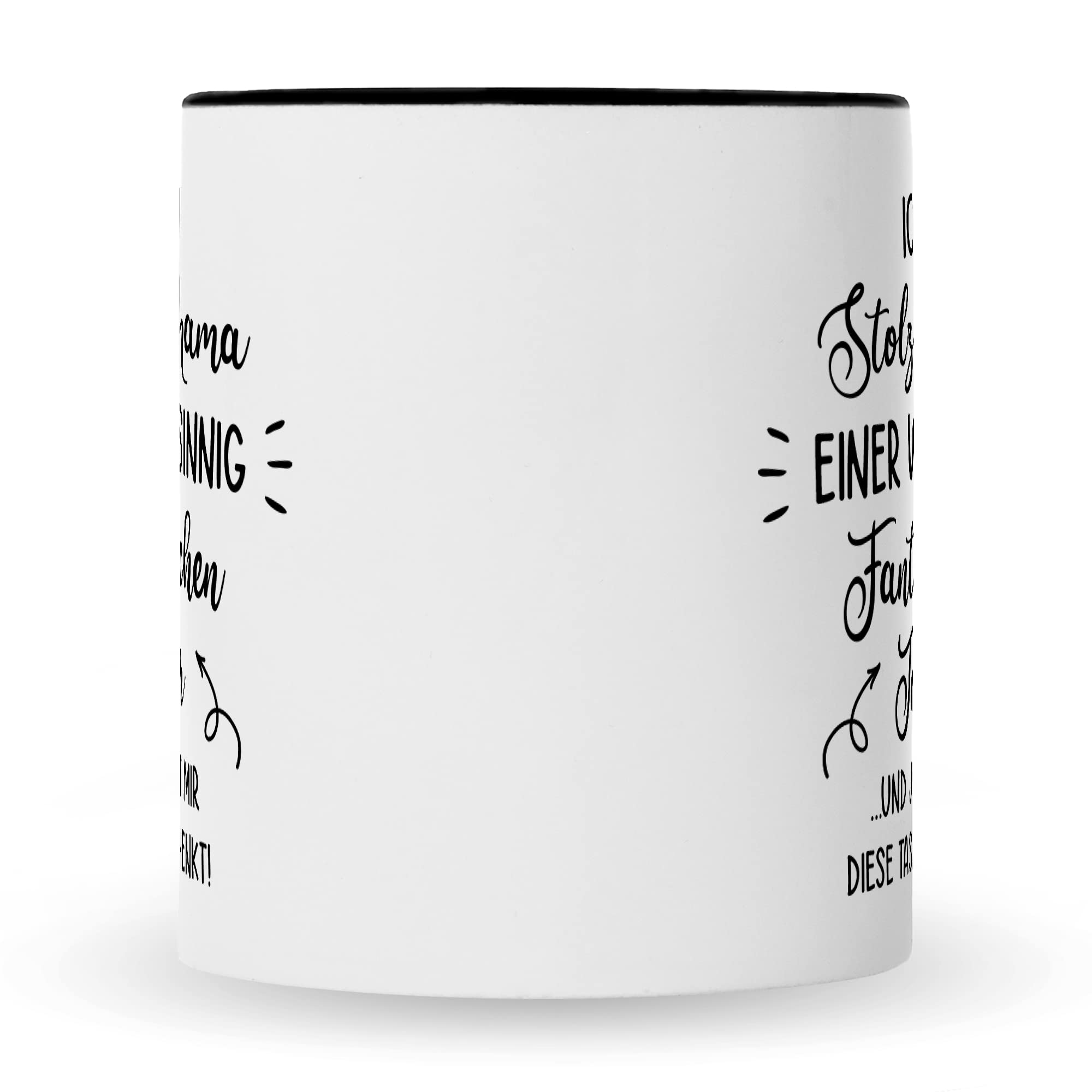 Taza Impresa Con Texto En Alemán Wahnsinnig Stolze Padres Regalos Divertidos Regalo Para Mamá, Papá, Cumpleaños, Día Del Padre, Día De La Madre, Día