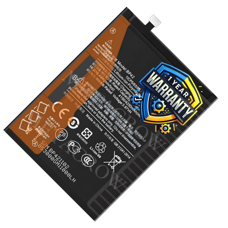 Image of Original BP42 Battery Compatible for Xiaomi Mi 11 Lite | Xiaomi Mi 11 Lite 5G | Xiaomi 11 Lite 5G NE - (4250mAh) - 1 Year Warranty JK1