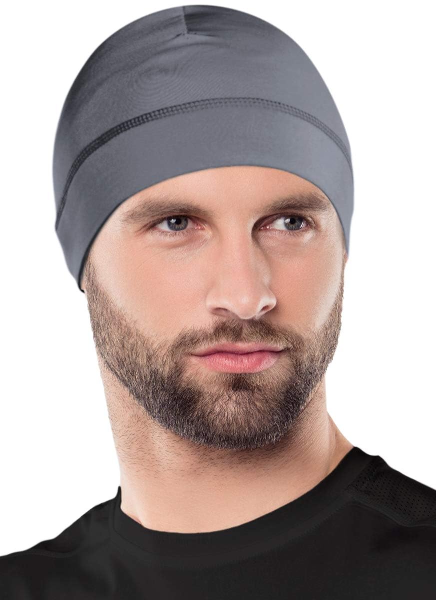 OutdoorEssentials Skull Cap Helmet Liner for Men - Winter Beanie Hat for Running, Skiing, Cycling - Ultimate Thermal Retention & Performance Moisture Wicking - Fits Under Helmets-image-43