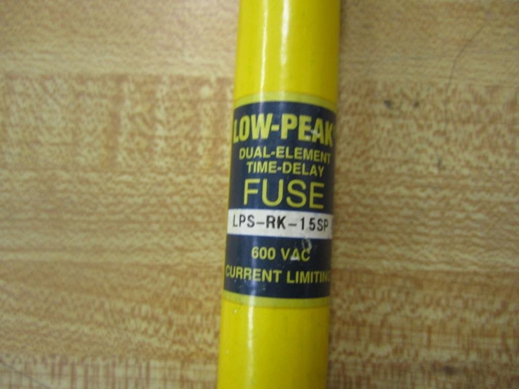 Bussmann LPS-RK-15SP Low Peak Fuse LPSRK15SP (Pack of 6)