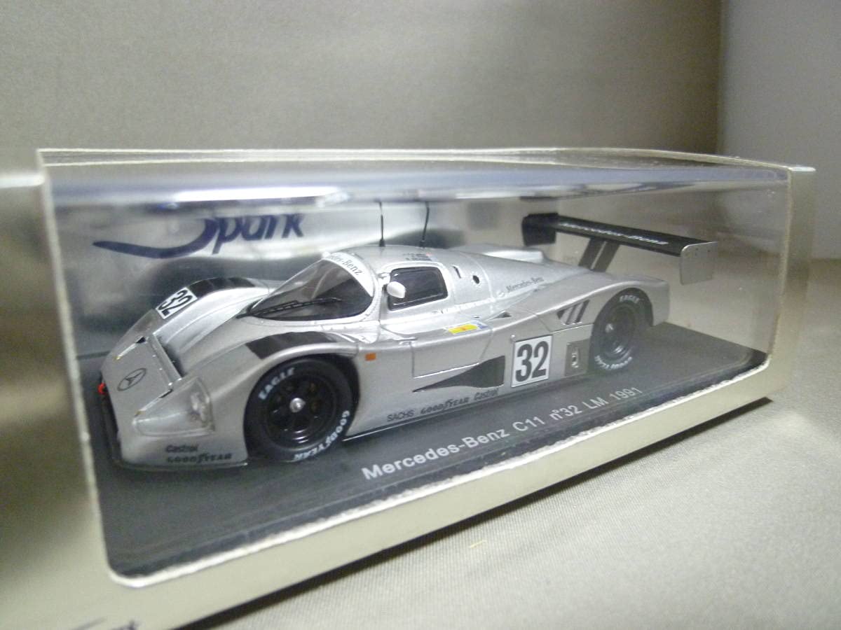 Amazon.co.jp: Spark 1/43 Mercedes-Benz C11#32 Le Mans 1991 : Hobbies