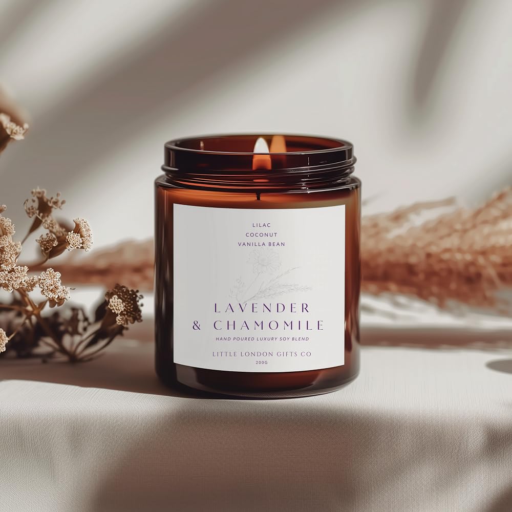 Luxury Soy Candle Gift - Highly Scented Candles - Perfect for Mother's Day