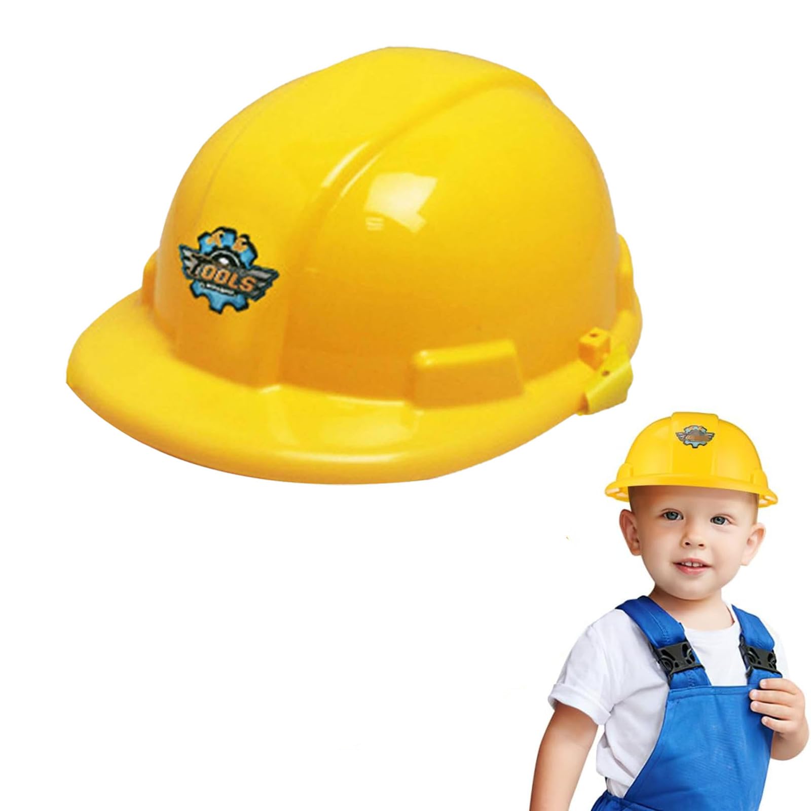 Kids Construction Hat Worker Caps Toy Childrens Builders Hat Party Hat,1PCS