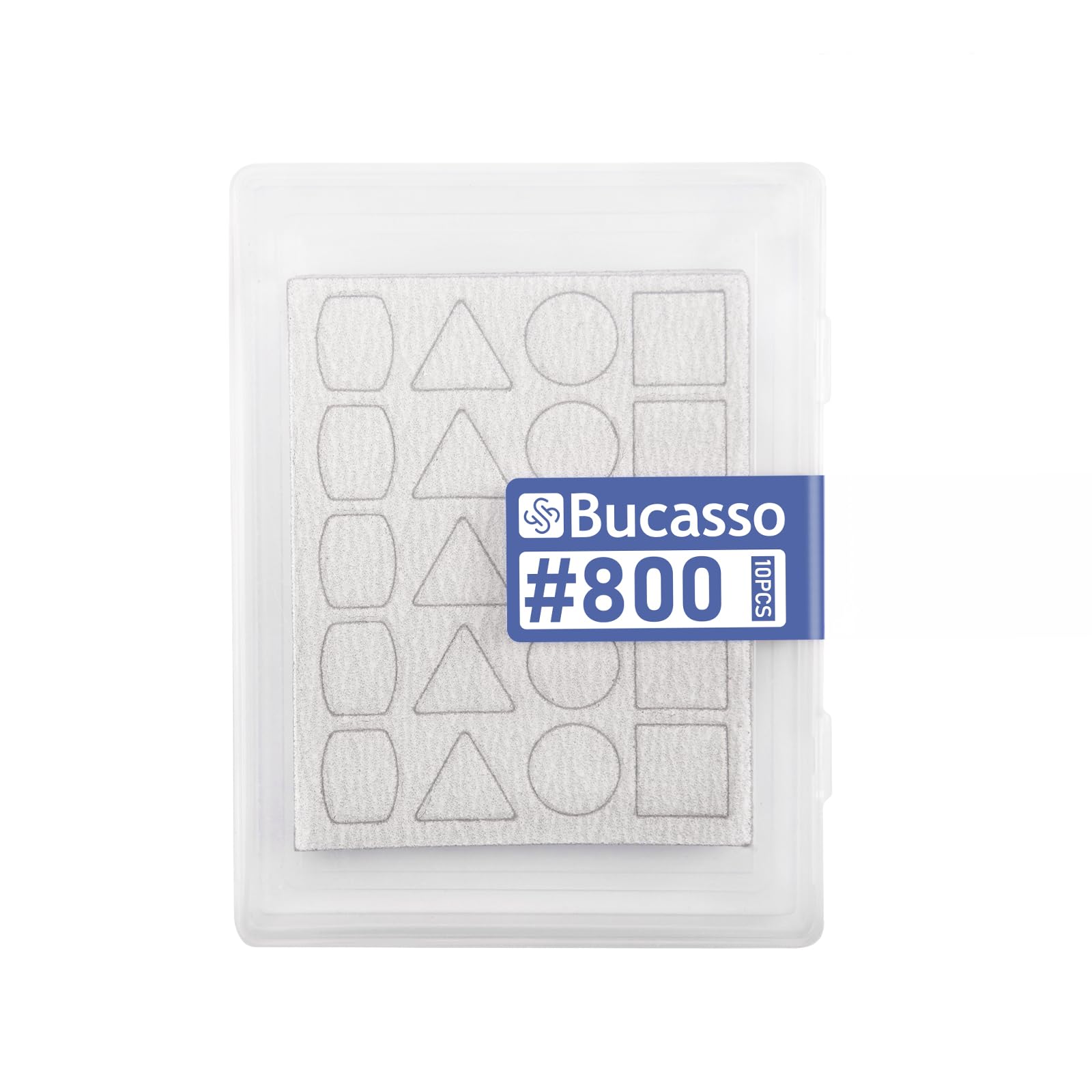 Papel de lija para lijadora de bolígrafo PLH-1000, PLH-2000, 10 piezas con cada 20 almohadillas (800)