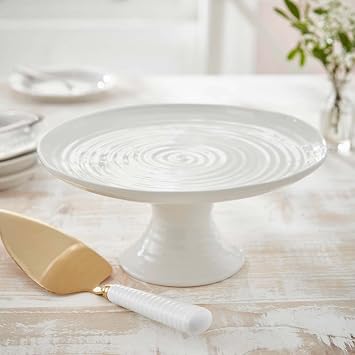 Portmeirion Sophie Conran Mini Cake Stand - Elegant Design (White)