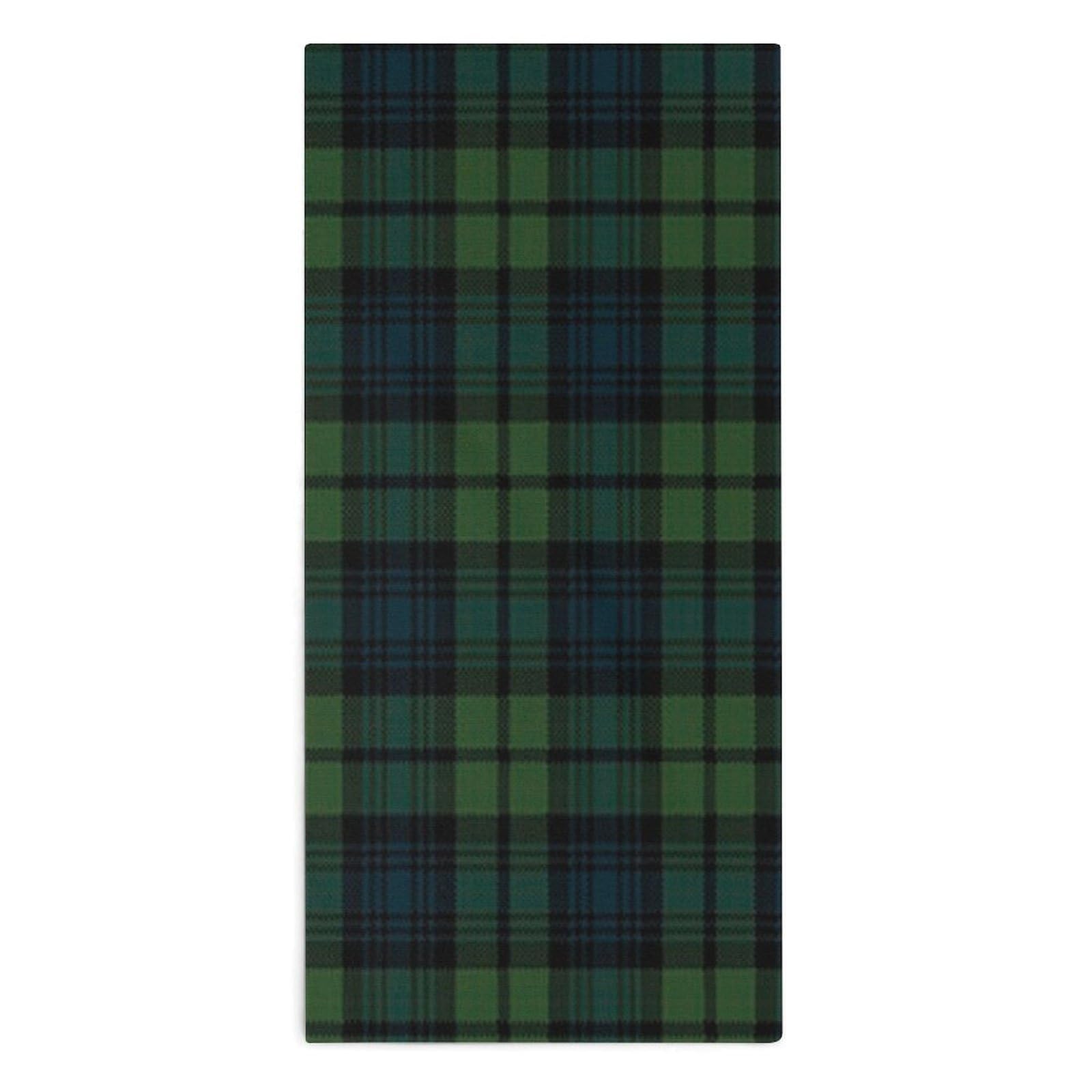 TXFBTRFSA Scottish Tartan Plaid Hand Towels for Adult Face Towel Bath Beach Swim Accessories