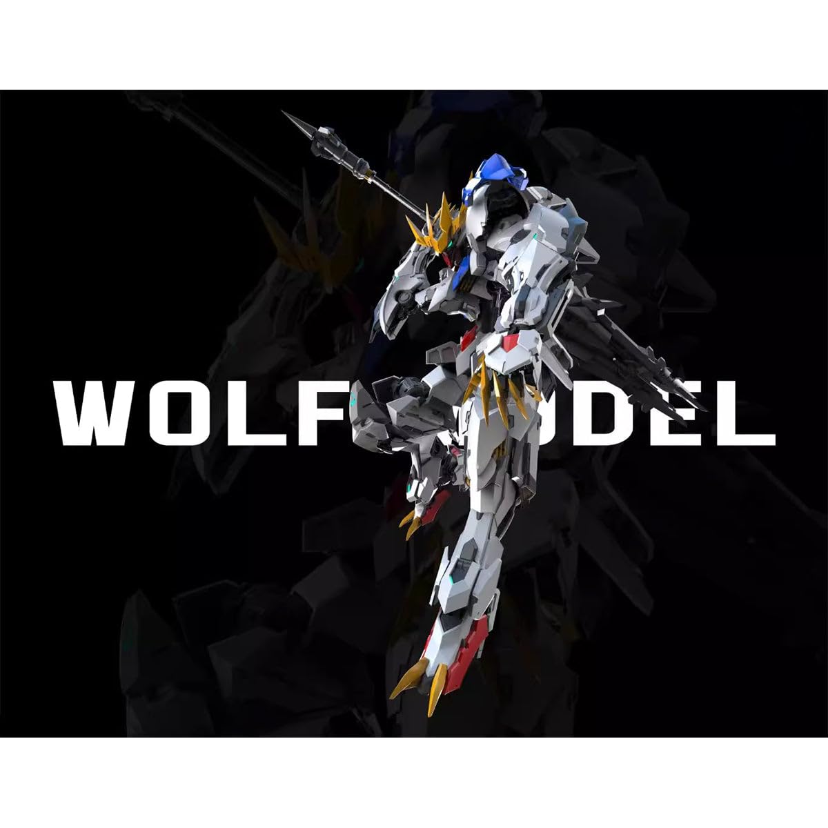 HiPlay Wolf Technology 1/100 Wolf Modell Metallrahmen Bausatz