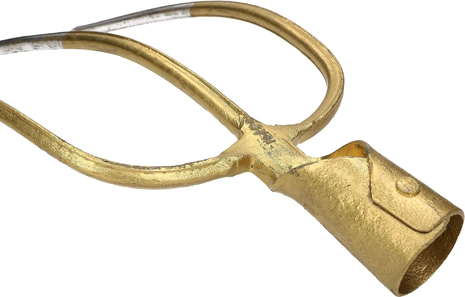 KOTARBAU® Forcone a 3 Denti in Acciaio Temprato Forchetta da Giardino Forca da Giardino Strumenti Manuali Attrezzi Accessori da Giardino