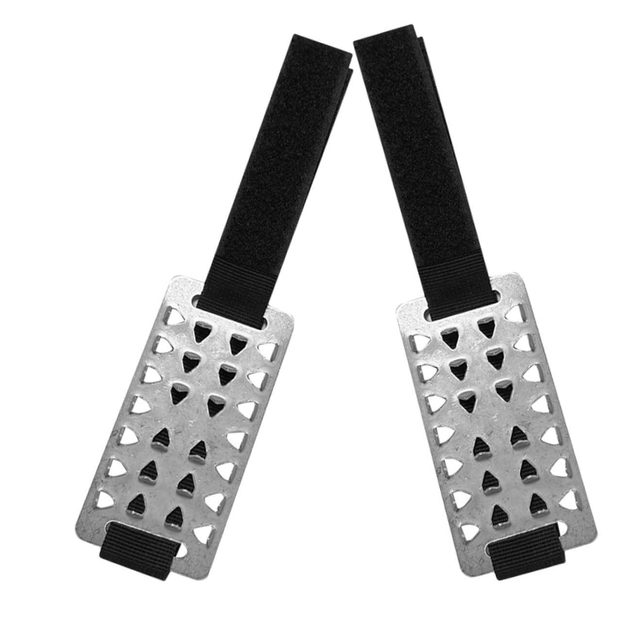 GANAZONO Outdoor Supplies Shoe Grippers Ice Gripper Made of Non-Slip Material 26 Studs Ice Snow Grips for Activities Black