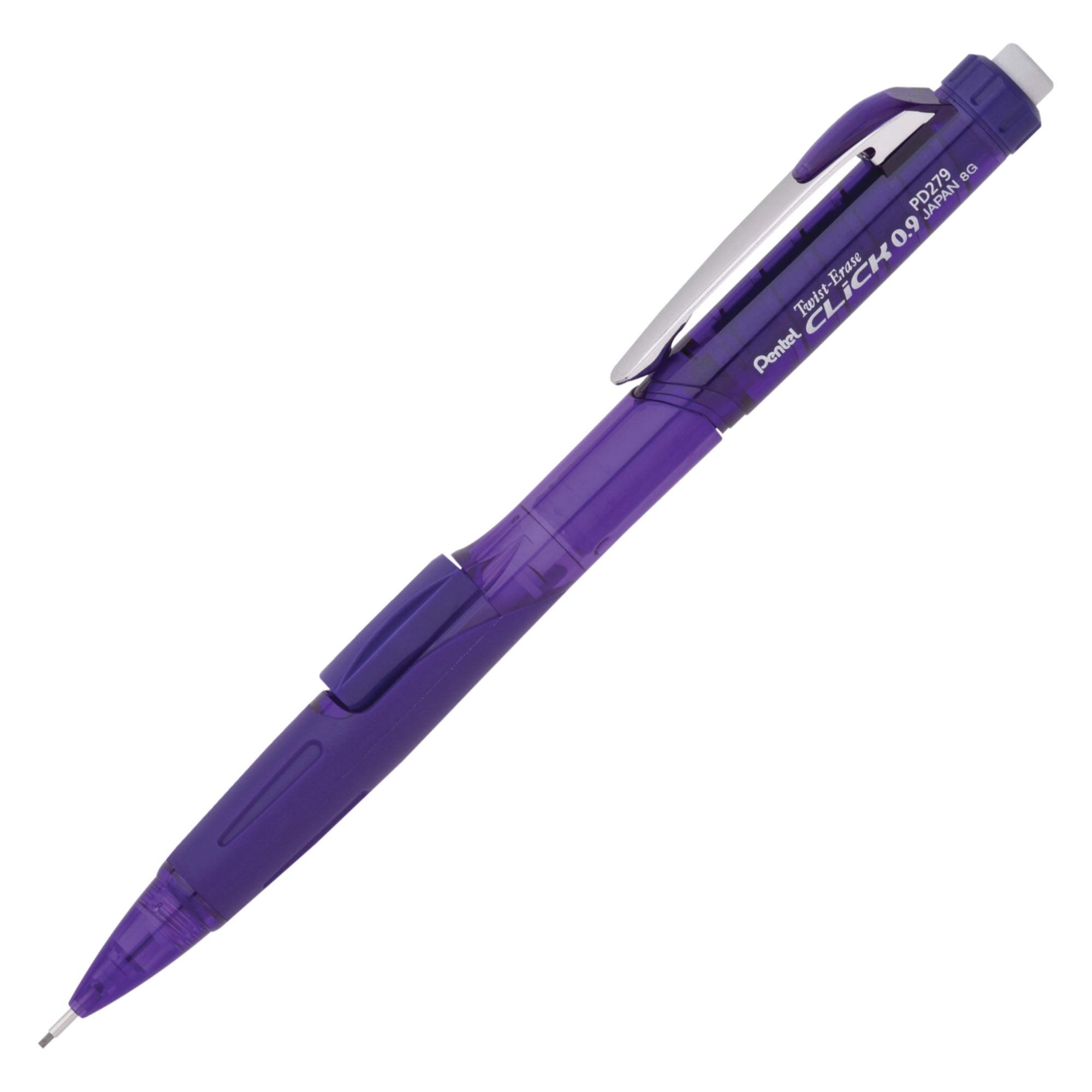 Pentel Druckbleistift Side Click Twist-Erase Click, 0,9mm vi 12 Stück