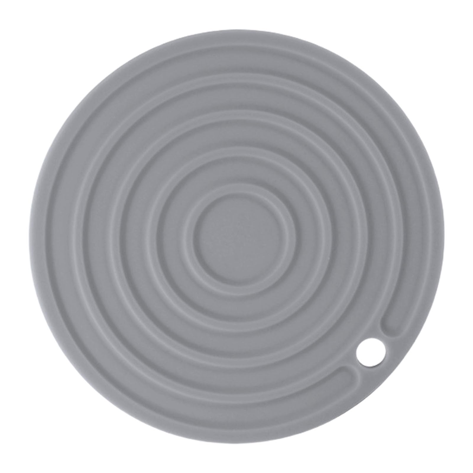 Kalttoy Round Silicone Heat Insulation Mat for Dining Table Use Household Nonslip Insulated Placemat Kitchen Accessories Mat
