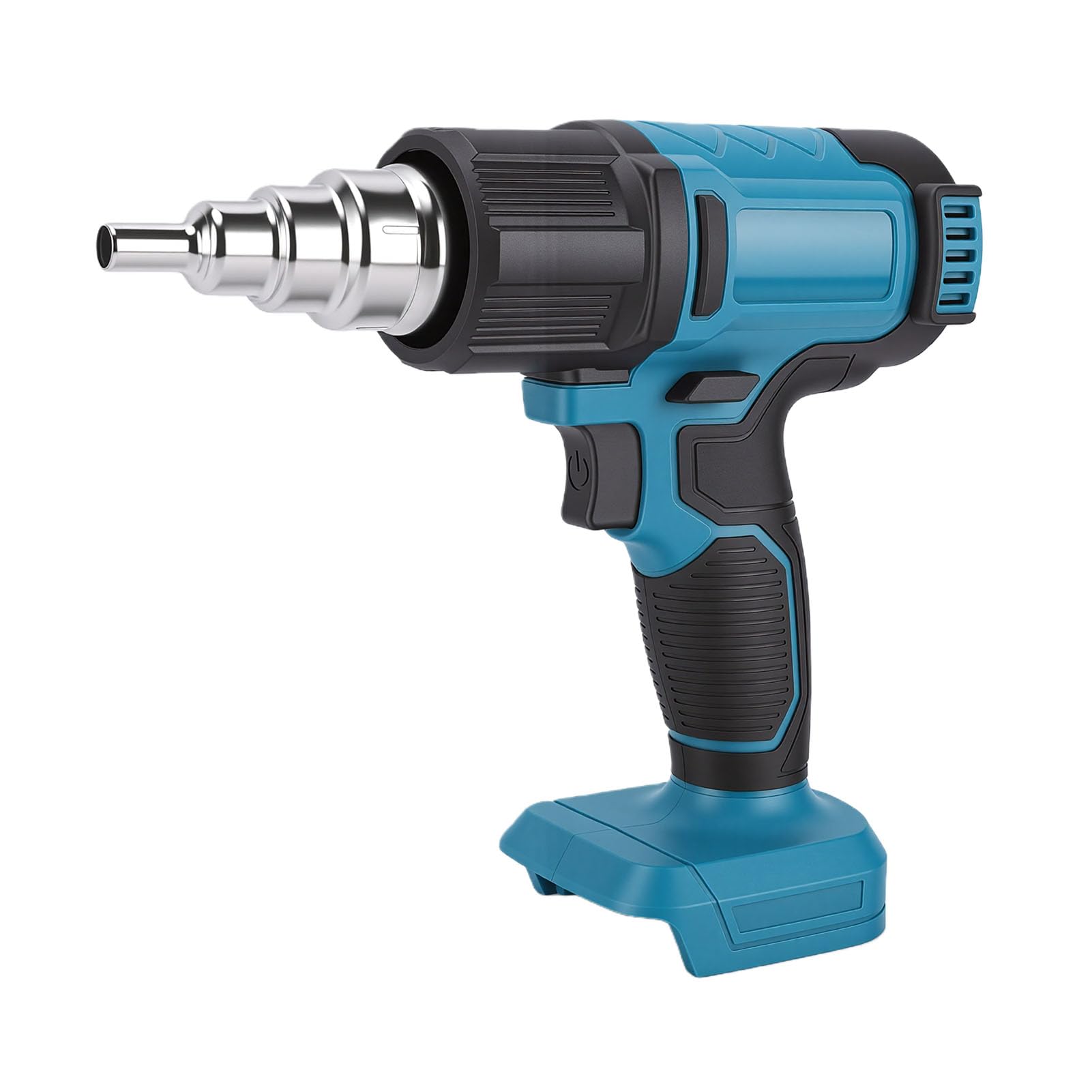 Sxhlseller Pistola Termica Senza Fili per Batteria da 18 V, Strumento Ad Aria Calda Portatile con Display LCD, Impostazioni di Temperatura e Flusso d'Aria Regolabili, Include Tre Ugelli