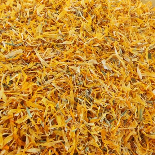 dried calendula flowers petals natural calendula bulk for crafting - 1 oz