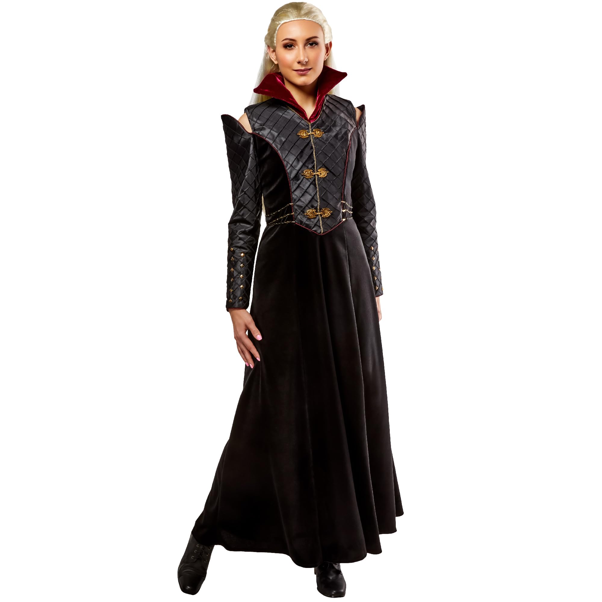 Rubies Official House of Dragon Official Rhaenyra Targaryen Deluxe Costume, Womens Fancy Dress, optimal for any Occasion - Halloween and World Book Day