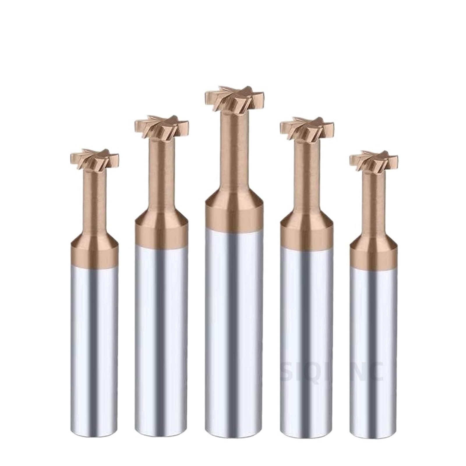 Broca de carburo de tungsteno for ranurar en T, for Cortar Madera, Ranuras en T, for ranurar Metal(H 1mm,Aluminum_D 8MM)