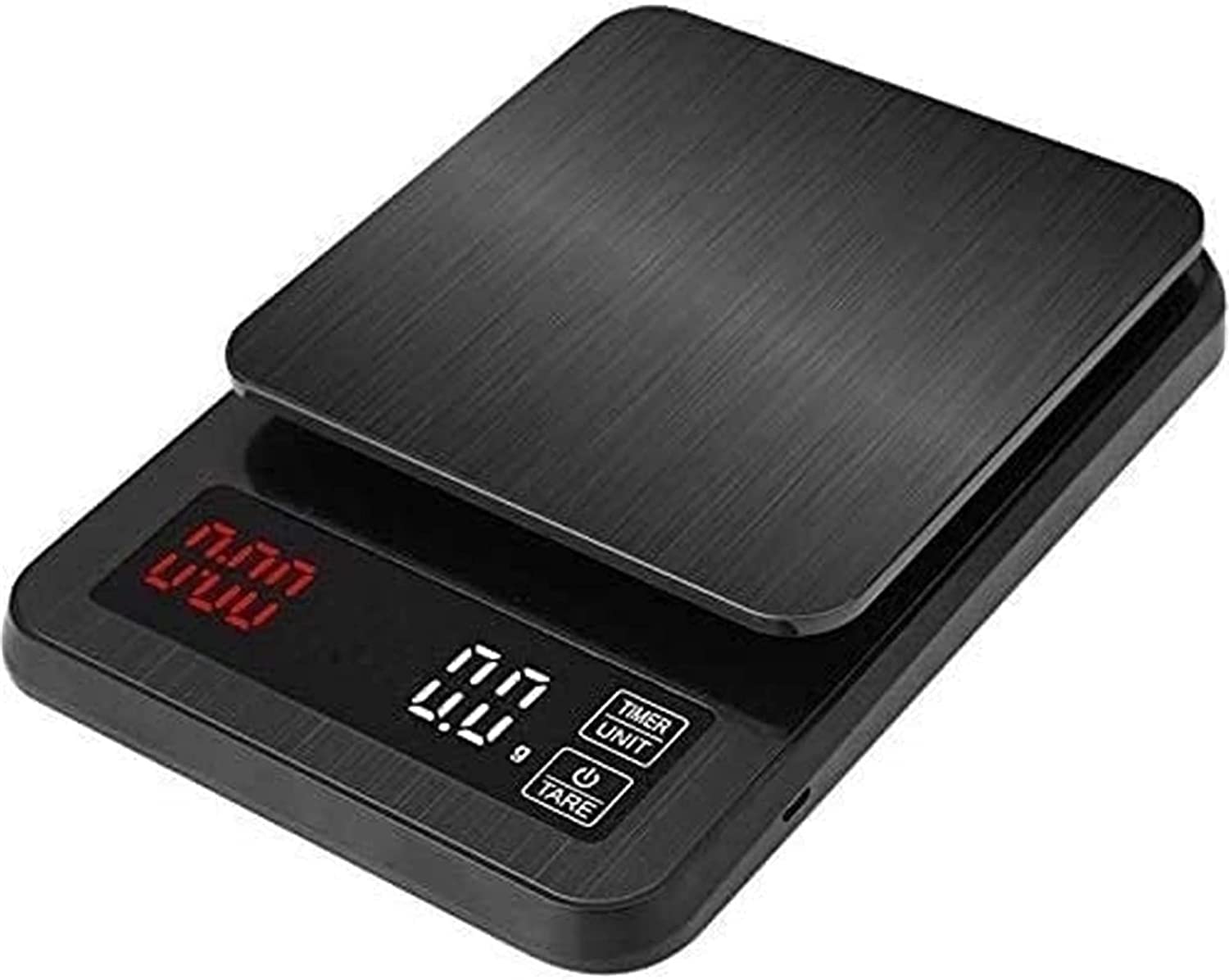 Bilancia digitale per alimenti di grandi dimensioni, peso grammi e OZ, 5kg/0.1g bilancia da cucina per cucinare la cottura, bilancia elettronica ad alta precisione con display LCD
