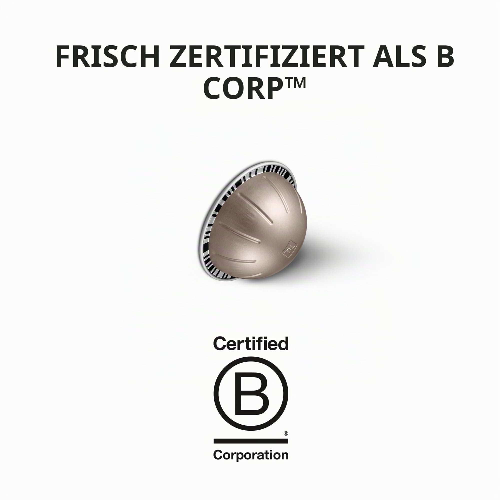 NESPRESSO VERTUO Arondio 100 Kaffeekapseln | Arabica & Robusta Kaffee, Mittlere Röstung, Intensität 6, Ideal für Gran Lungo