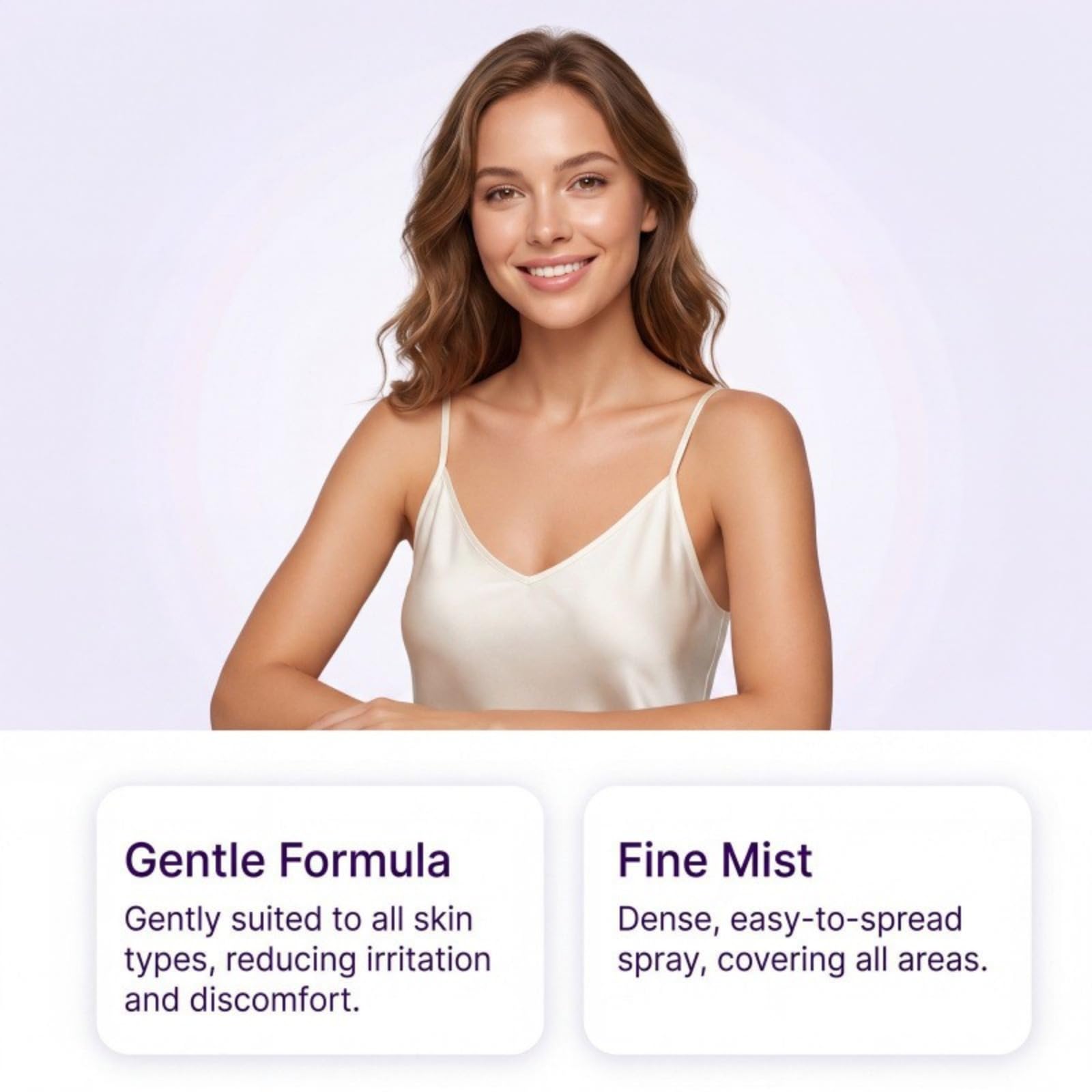 Enthaarungscreme, sanft für den Körper, seidiges und schmerzloses Enthaarungsspray für Frauen und Männer, Epilierprodukt mit schneller Wirkung, geeignet für empfindliche Haut