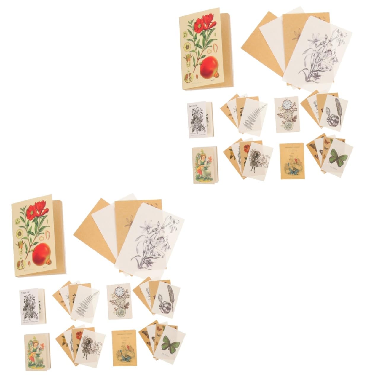 Matériaux artisanaux rétro SHINEOFI de qualité supérieure pour décoration de carnets