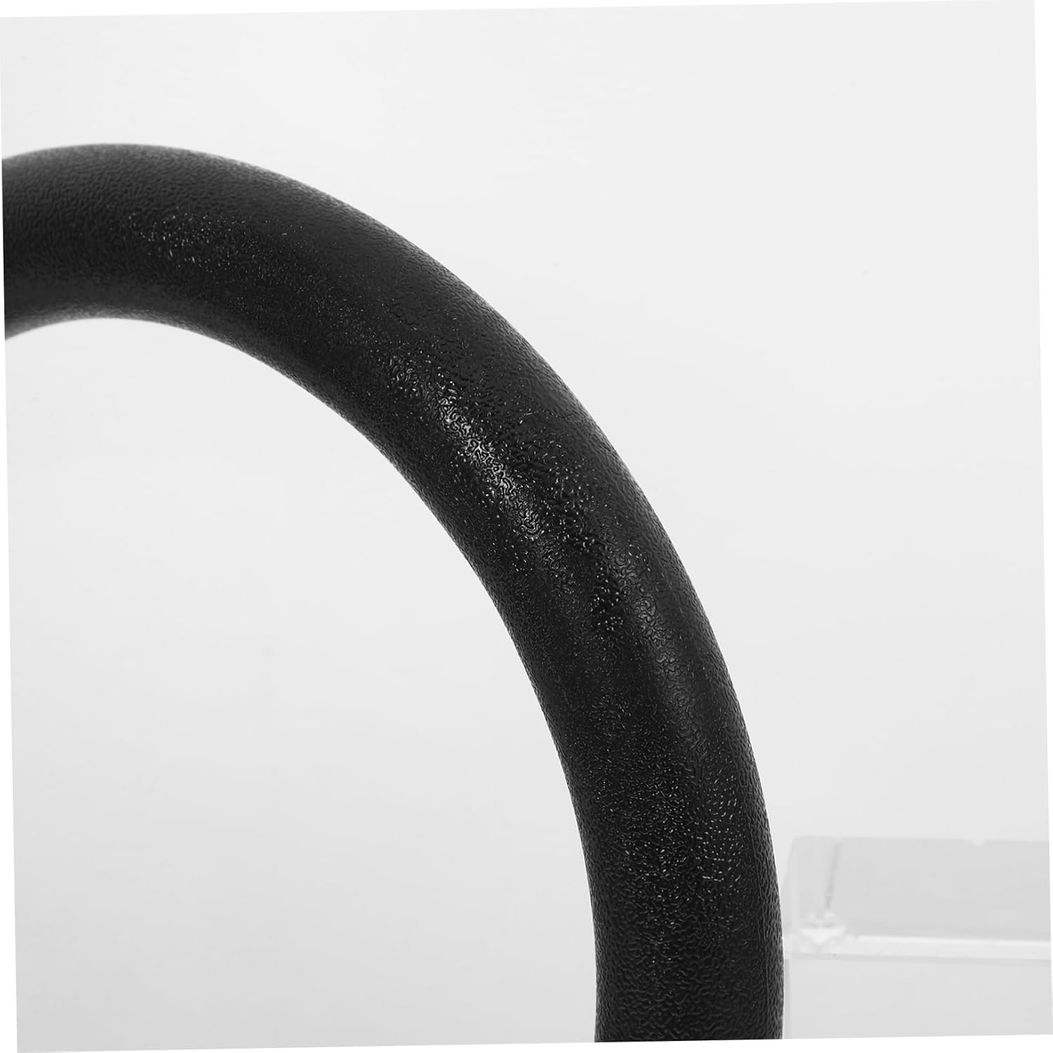 2pcs Gymnastic Rings for Strength Training Abs Fitness Rings for Bodyweight Exercises for Home Workouts Pull-ups Dips and More Black