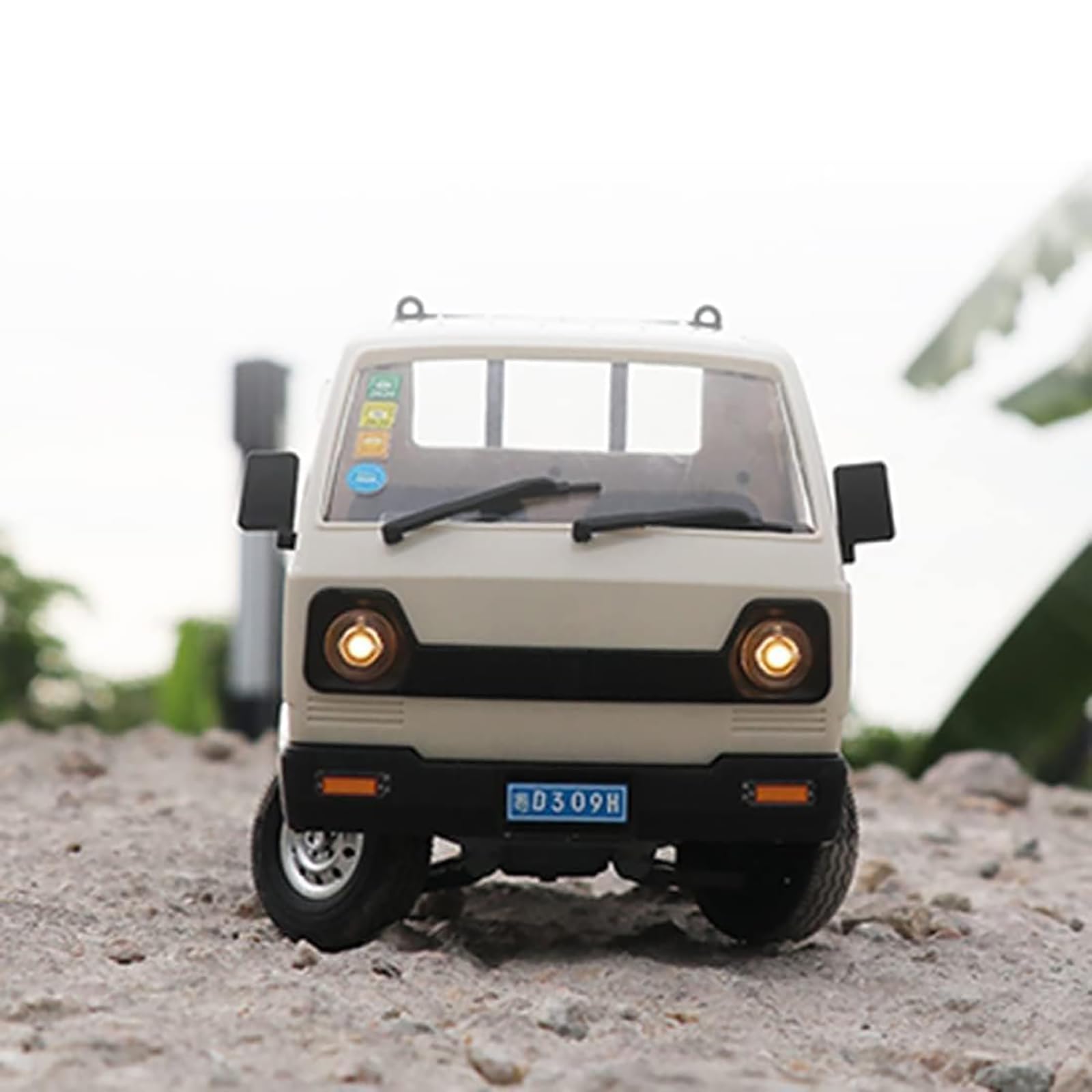 D12 1:16 Mini RC Car, zdalnie sterowana ciężarówka 2.4G 4CH Drift High Speed Climbing Truck ze szczotkowanym silnikiem i oświetleniem LED RTR dla dorosłych