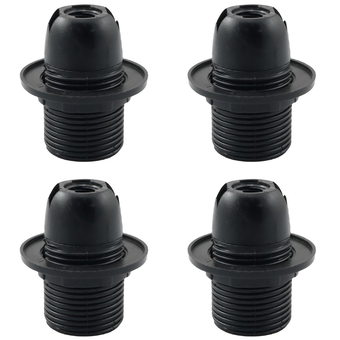 SQXBK 4PCS E12 Candelabra Socket E12 Light Bulb Socket Push in Lamp