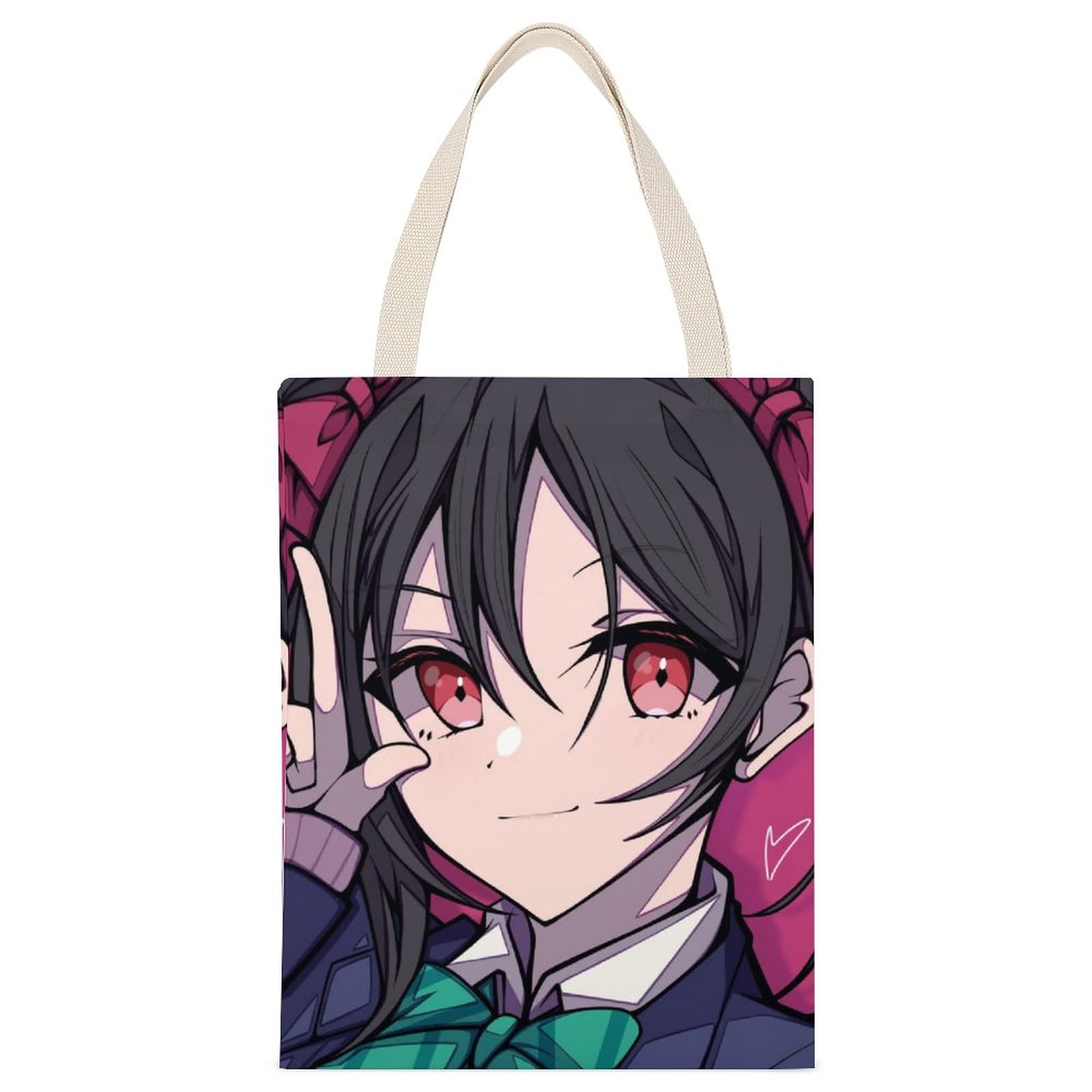 Amazon.co.jp: 矢澤 にこ ズックバッグ 可愛い アニメ かばん 