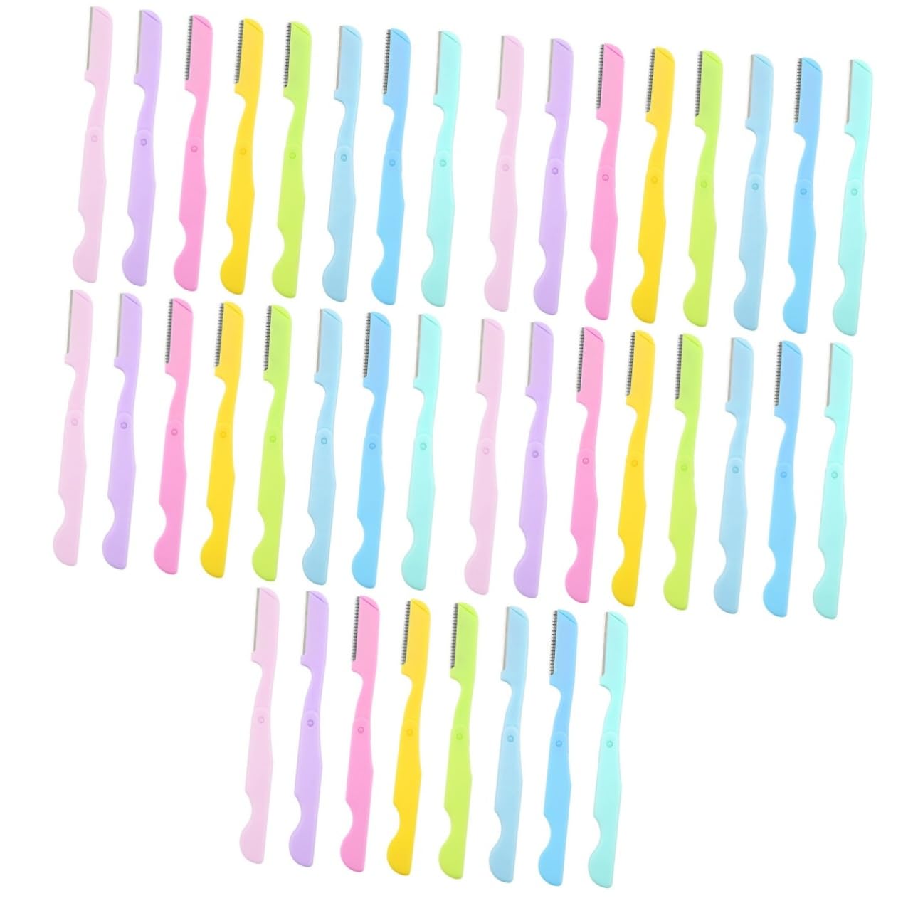 DOITOOL 40pezzi Rasoio Per Sopracciglia e Strumento Portatile Per La Rimozione Dei Facciali e Facile Usare Per e Speciali