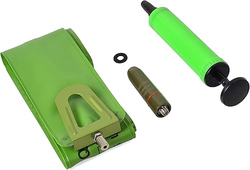 Miniatura 3 de Antena inflable portátil TWAYRDIO 144430 MHz de doble banda SMA conector hembra 33.6 pulgadas VHFUHF jamón radio antena de emergencia para Baofeng