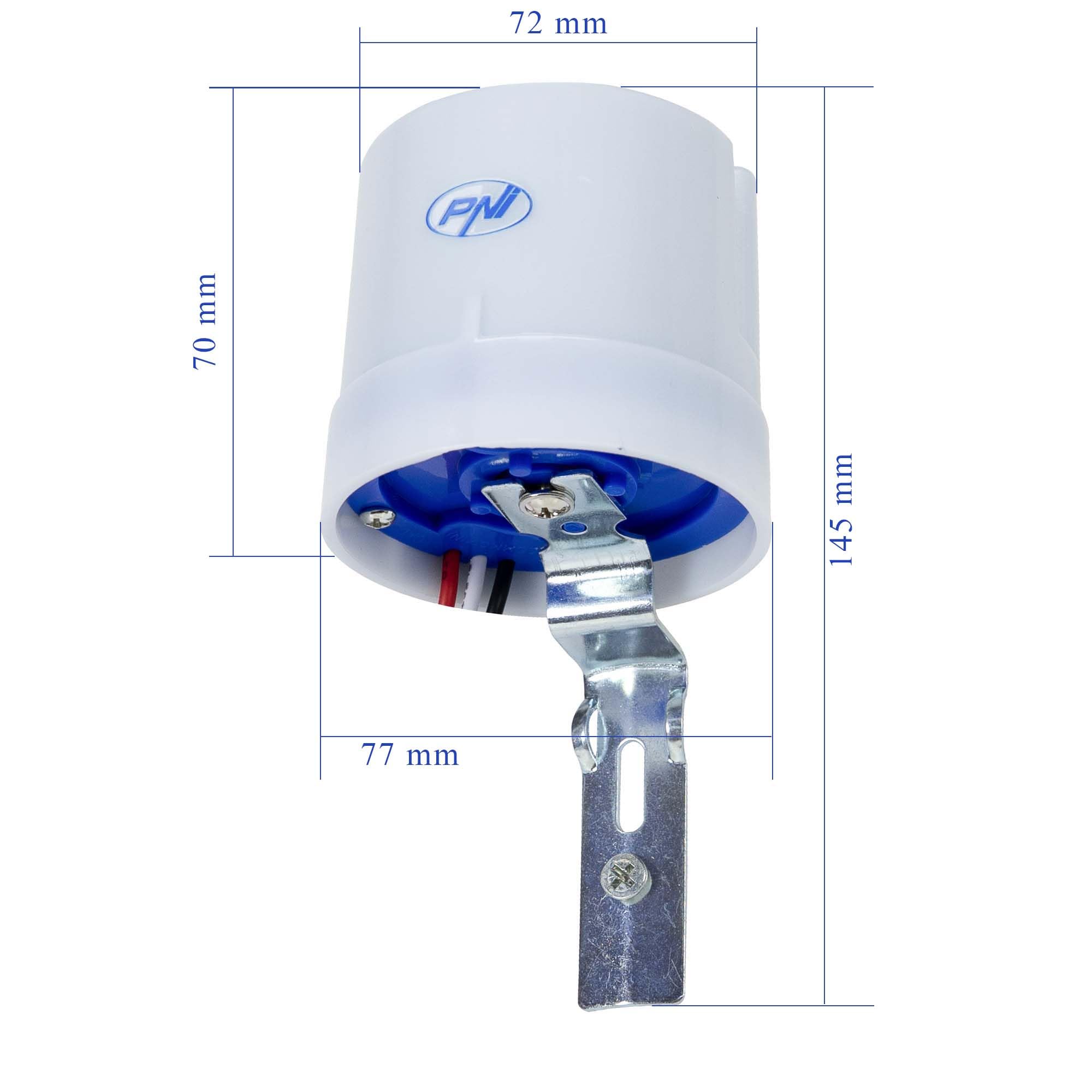 PNI Day/Night photosensor FS3000 25A, 3000W, Outdoor, White - Image 2
