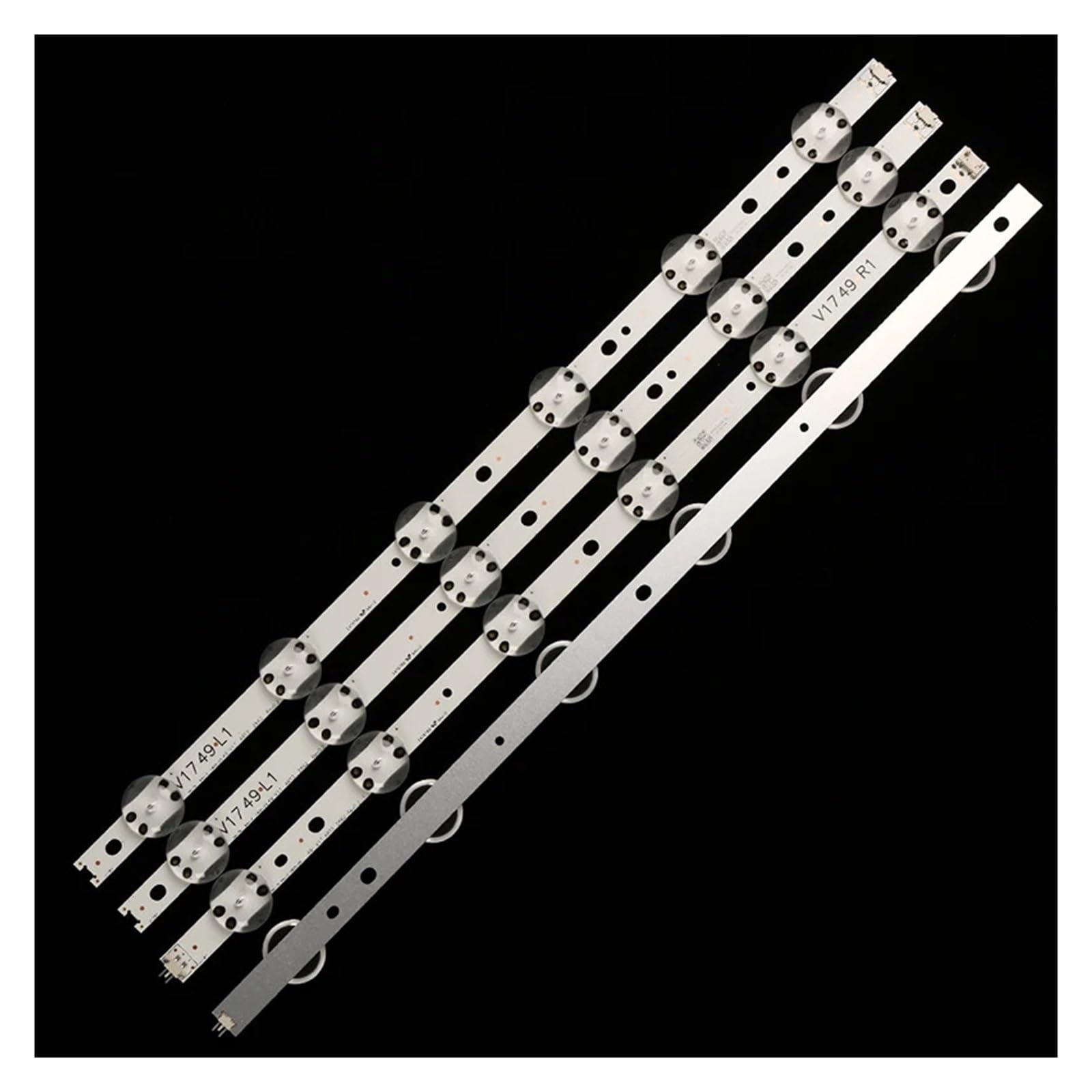 SeiZed 4 PCS LED Strip for led Strip 49uj670v LG 49UV340C 49UJ6565 49UJ670V 49 V17 2862 2863 6916L-2862A 6916L-2863A