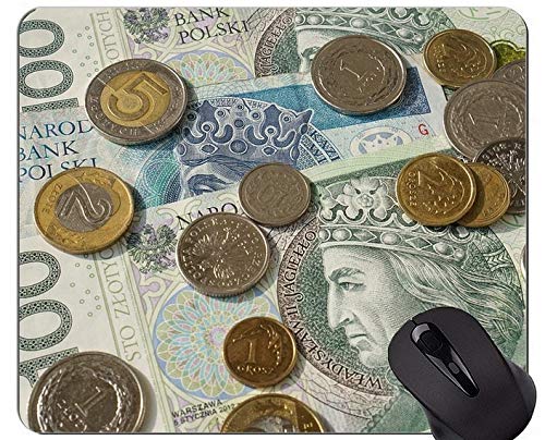 Alfombrillas de ratón Personalizadas, Dollar Buck Paper Dollar Base de Goma Antideslizante Mousepad