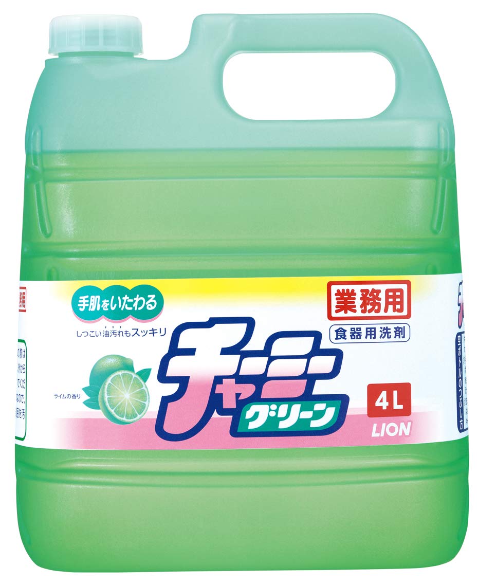 チャーミー マジカ(CHARMY Magica) 【業務用 大容量】 チャーミーグリーン 4L 食器用洗剤 詰め替え 台所洗剤 中性 油汚れ 野菜用商品画像