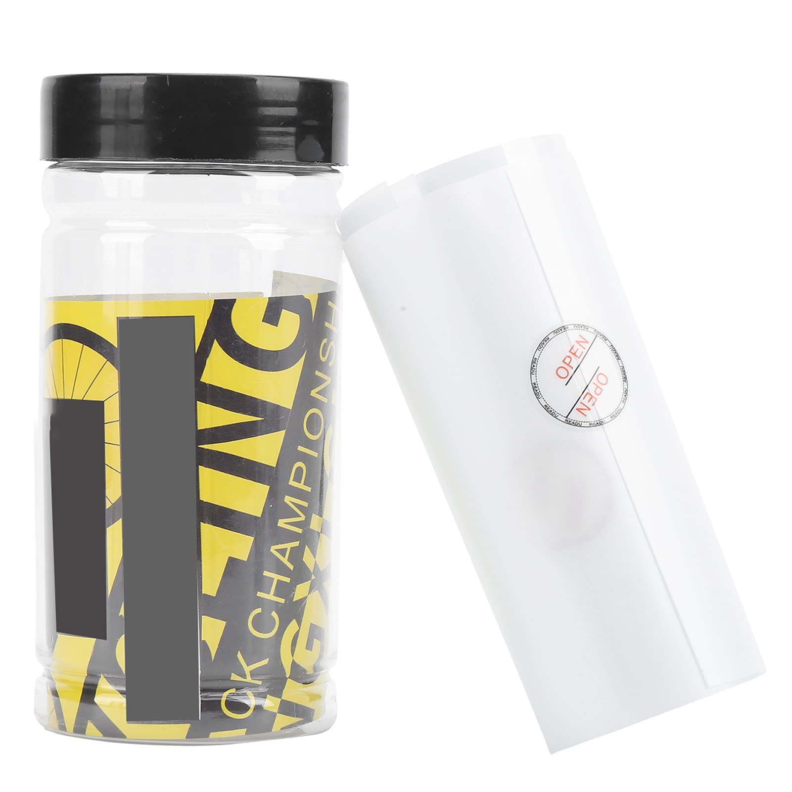 Bike Frame Protective Film,9.84 * 3.94inch Anti‑scratch Frame Film Clear Paint Film Protective Stickers for Mountain Bike, Road Bike