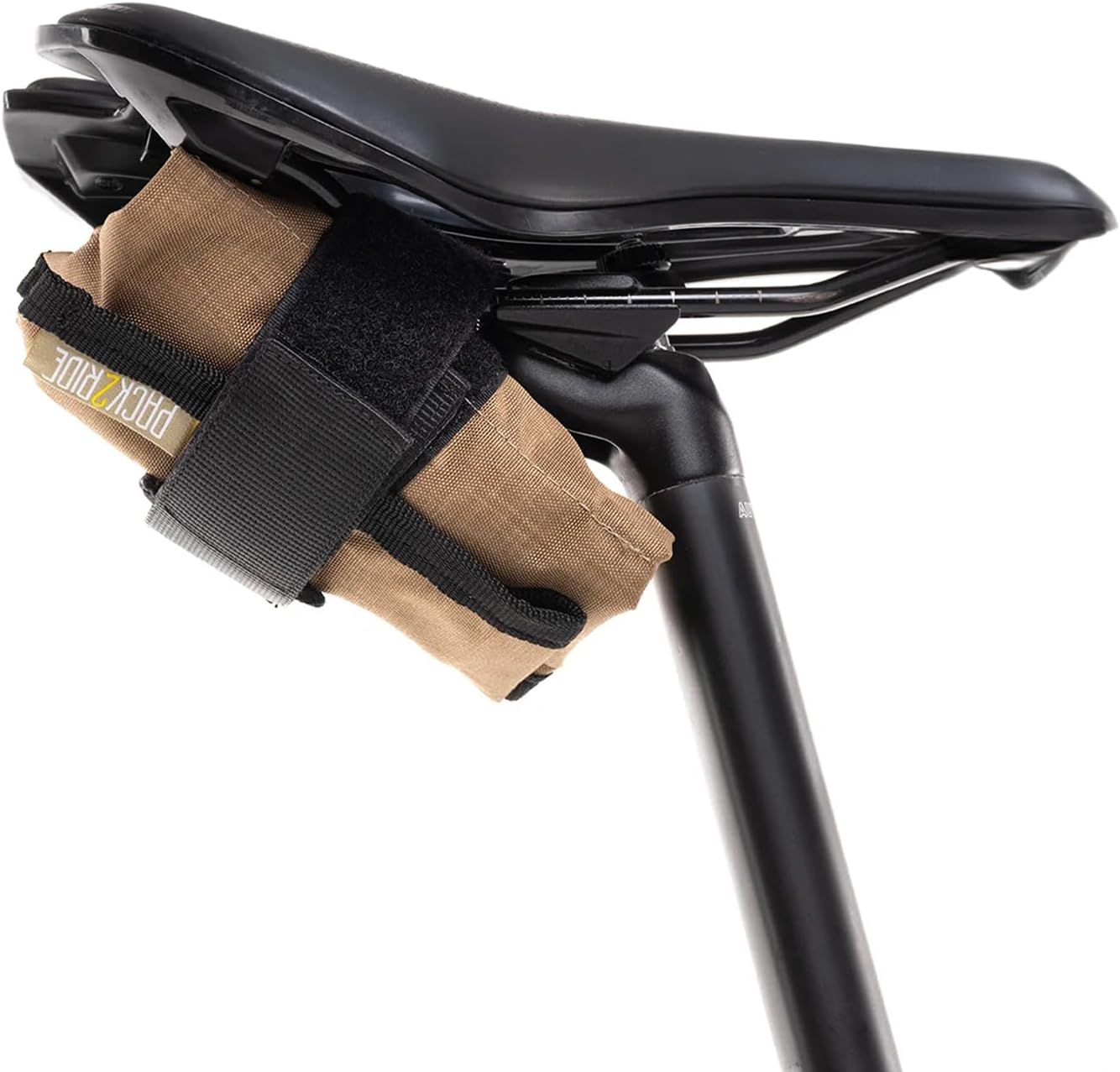 PACK2RIDE Blossom Bike Saddle Roll Bag Water Resistant