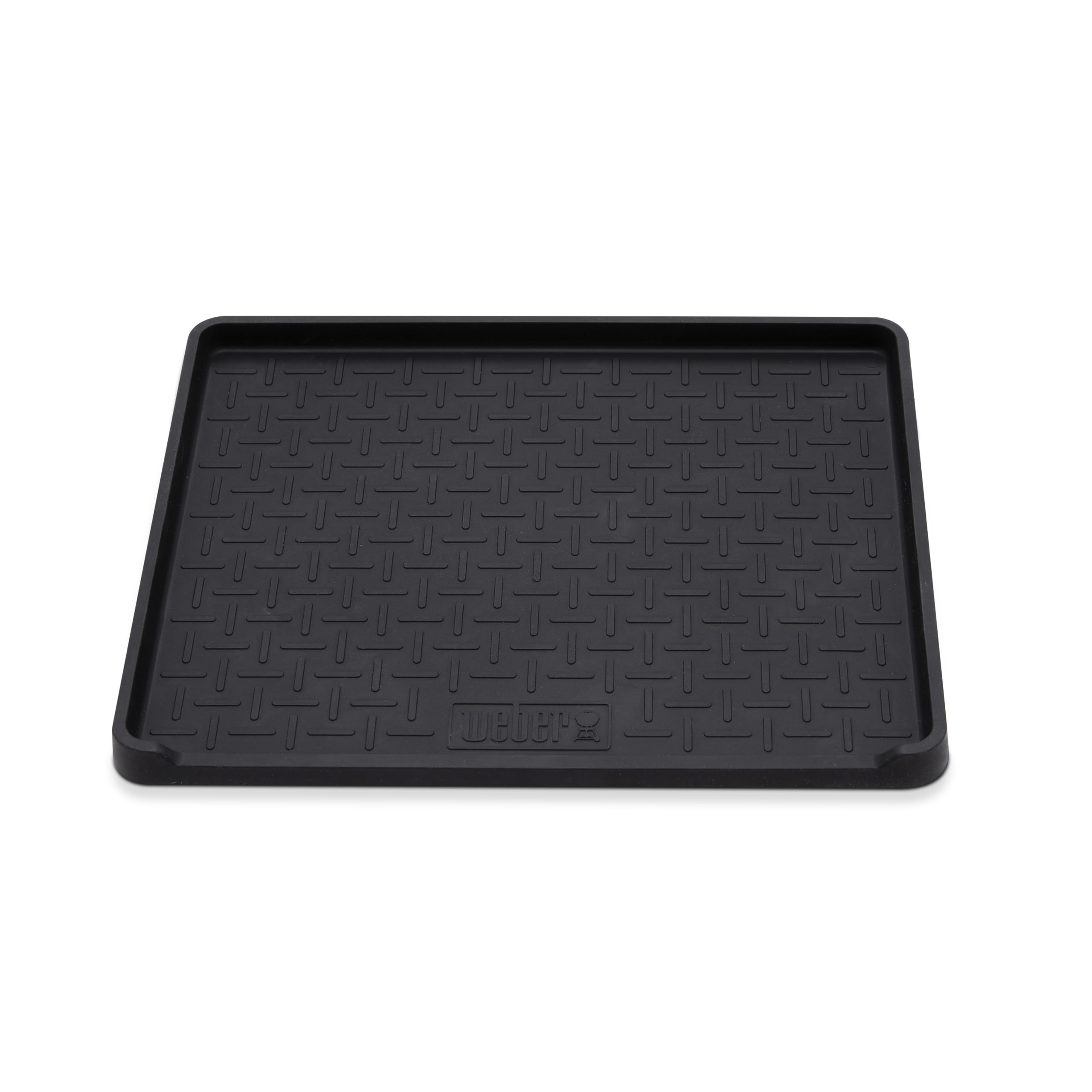 Weber Tapis à Outils en Silicone résistant à la Chaleur, 1,5 x 28 x 23 cm, Noir