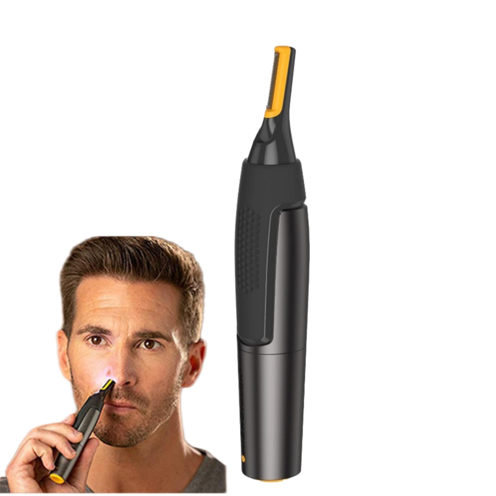 PrimerMan Geräuschgedämpfter Nasentrimmer (Schwarz)